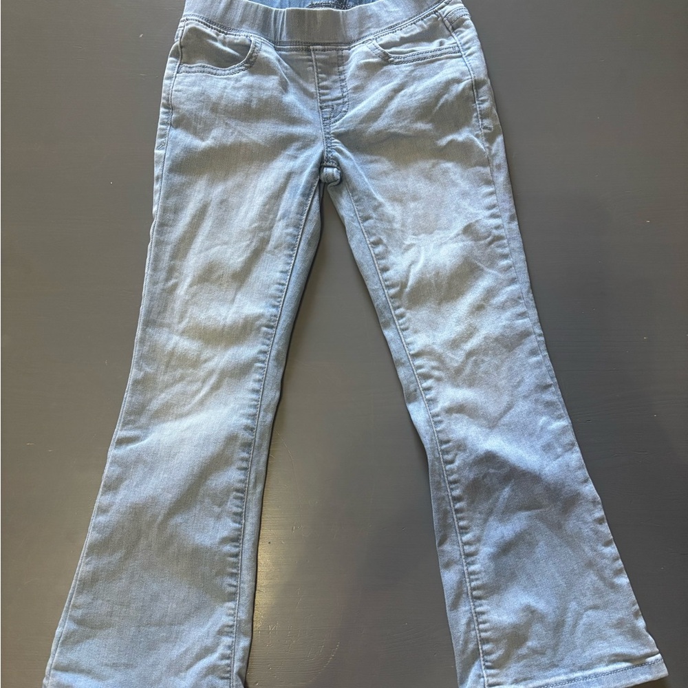 Cat & Jack Women's Light Blue Flare Jeans